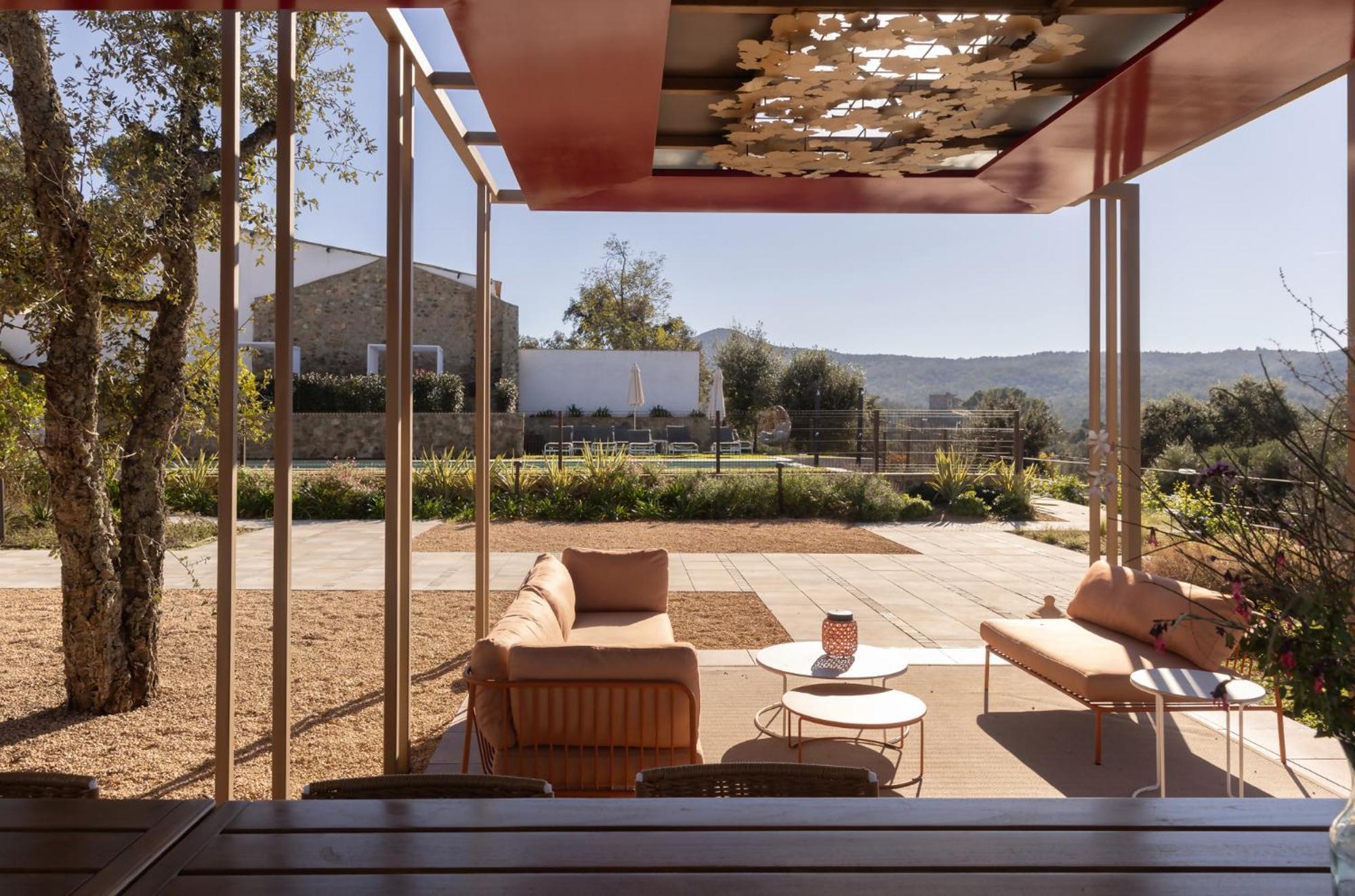 Can Bufi Espectacular Casa Con Piscina Interior Llagostera Ngoại thất bức ảnh