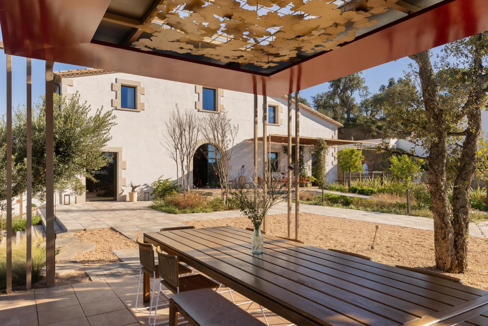 Can Bufi Espectacular Casa Con Piscina Interior Llagostera Ngoại thất bức ảnh